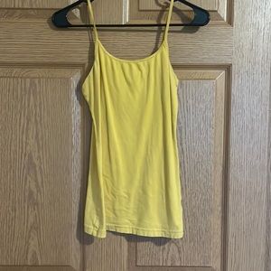 Yellow tank top